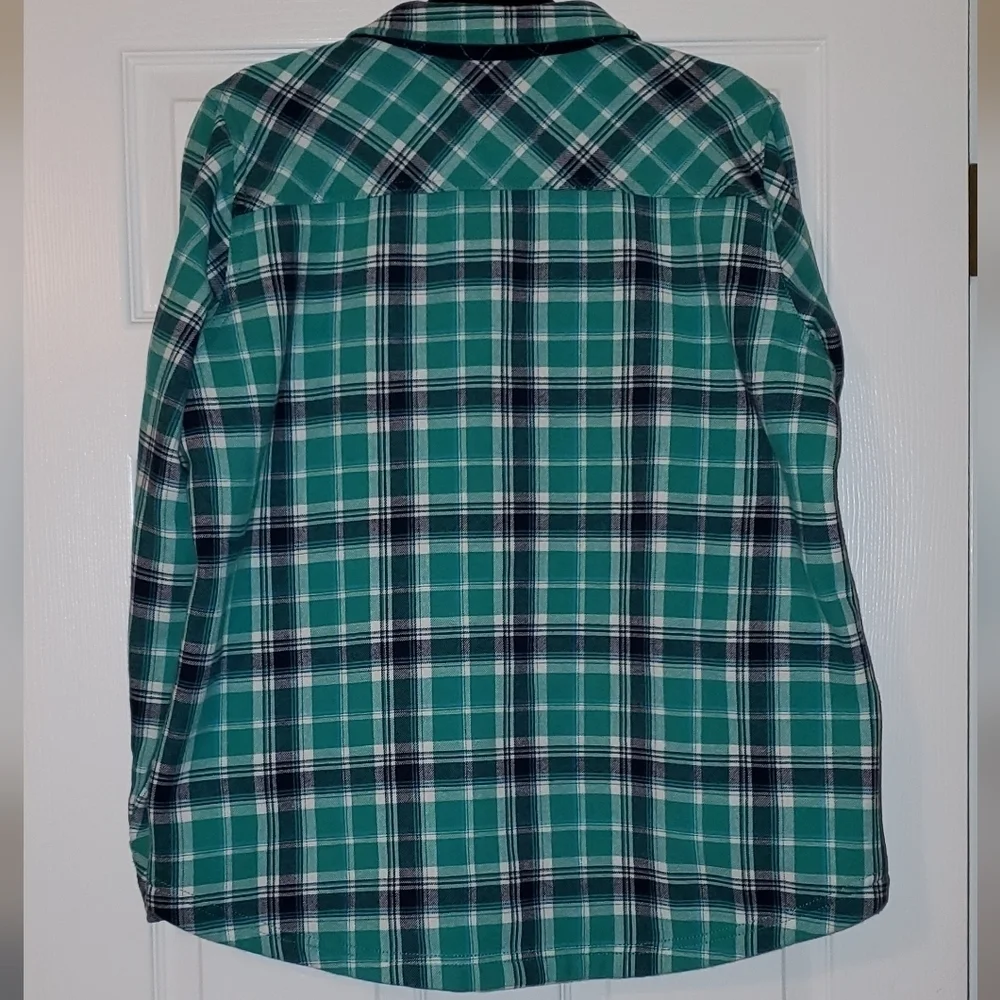 ORVIS Plaid Button-Up Shacket Size XL - Picture 6 of 6